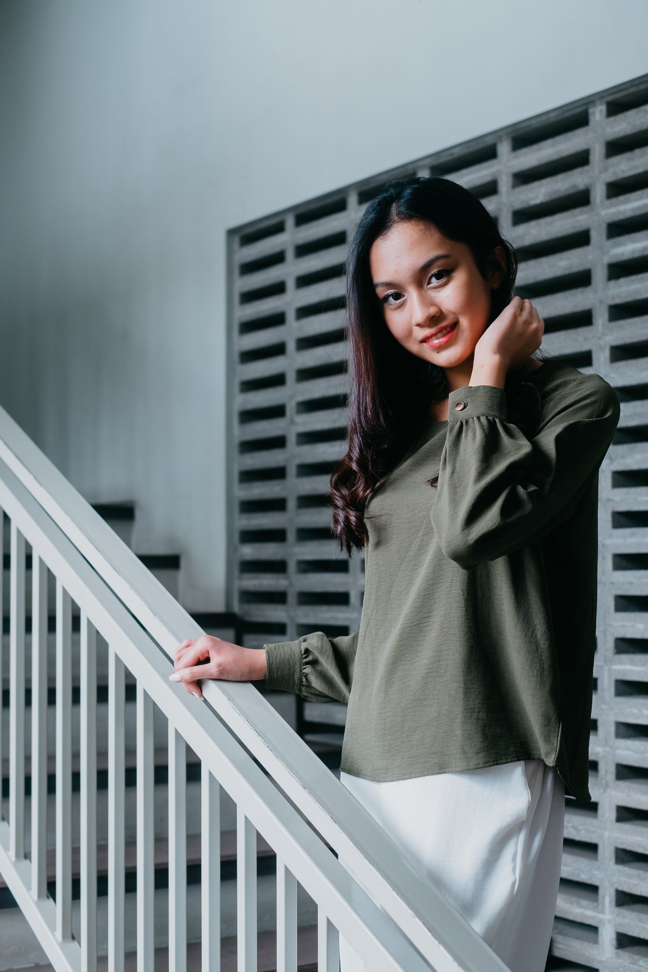 Nalure Elena Blouse Balloon Ladies