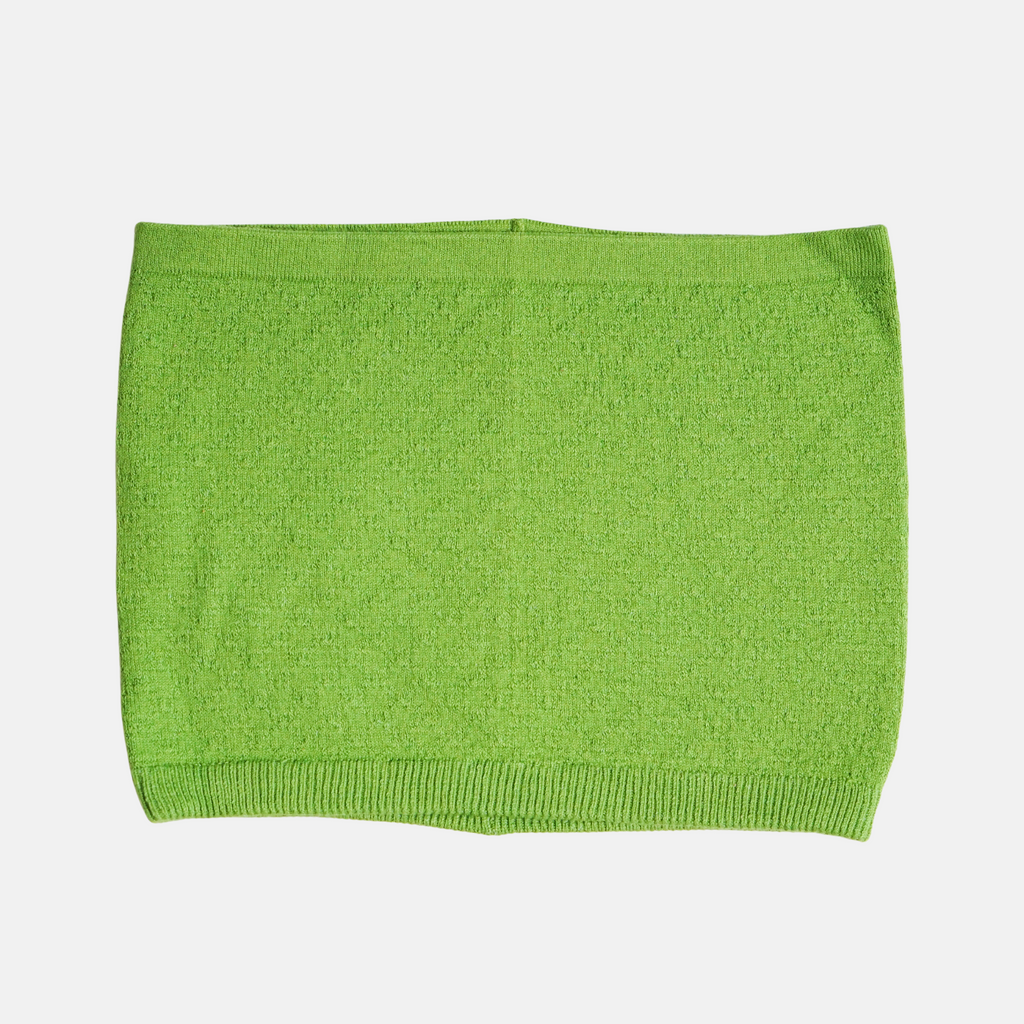 Nalure Naila - Crop Top Kemben Rajut | Tank Top Variasi Green | Tank top wanita