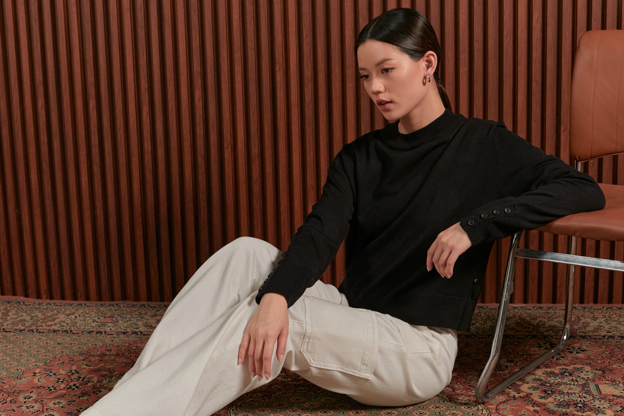 Nalure Orla Button Sweater