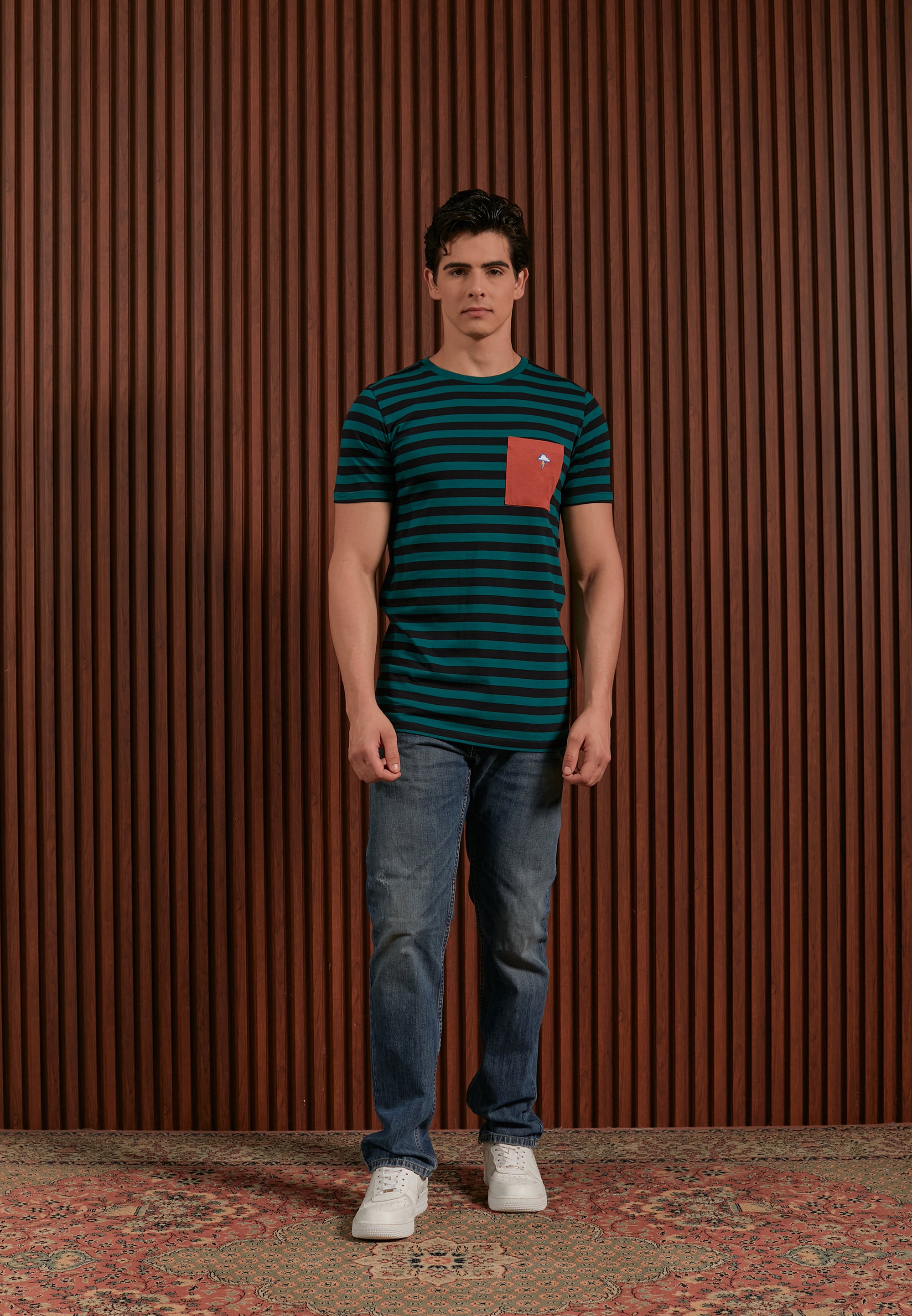 Nalure Stripe Man Tees