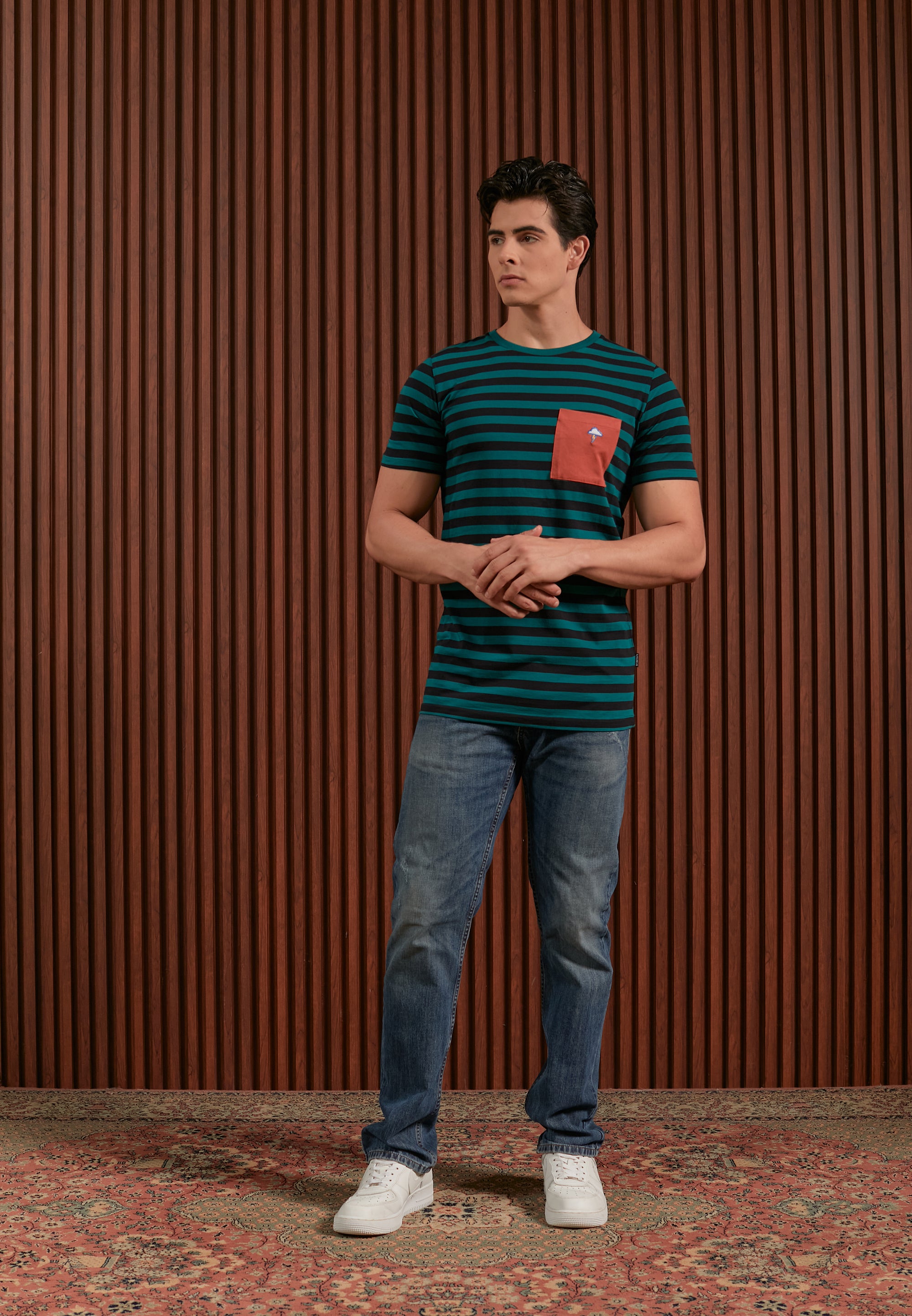 Nalure Stripe Man Tees
