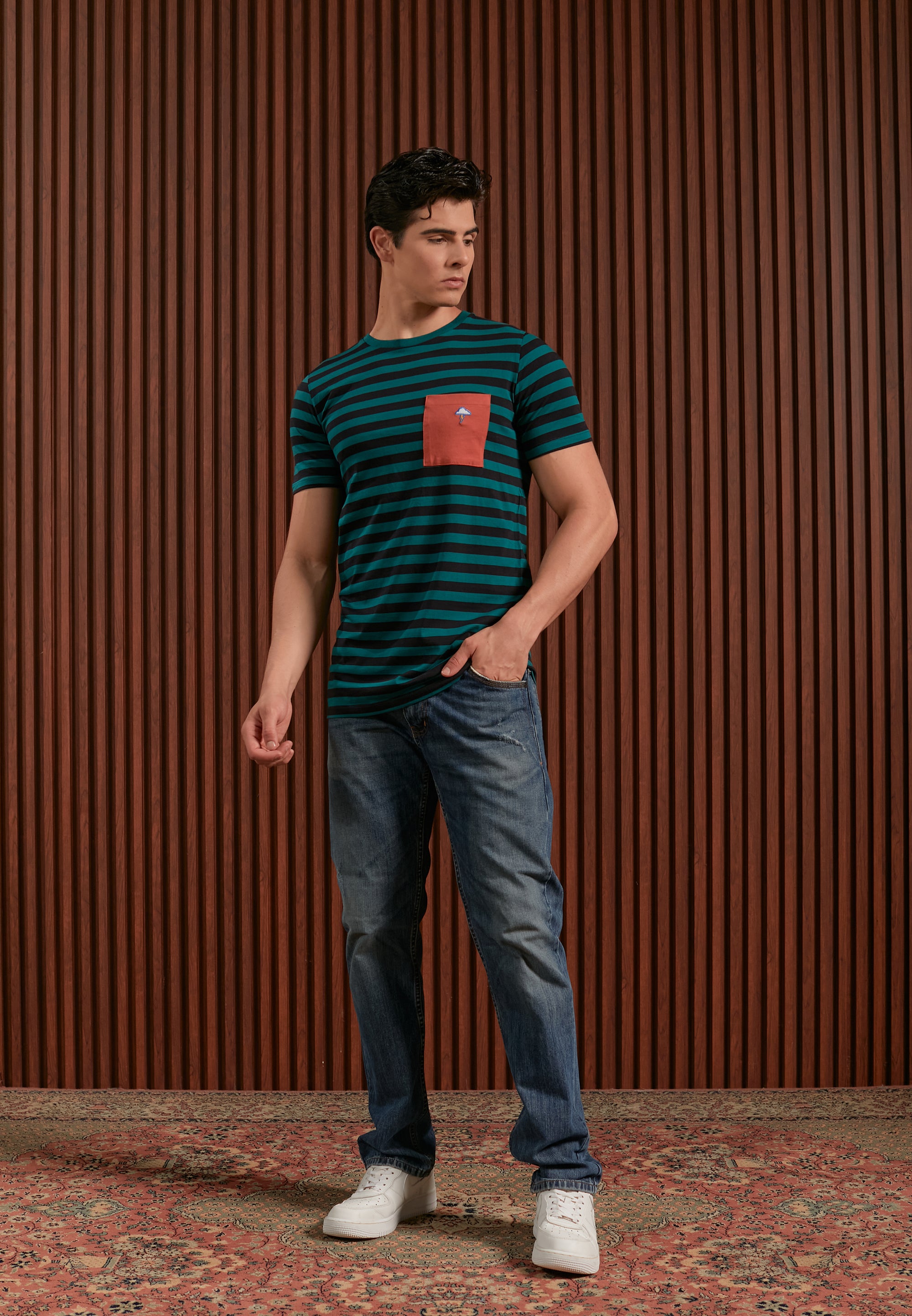 Nalure Stripe Man Tees