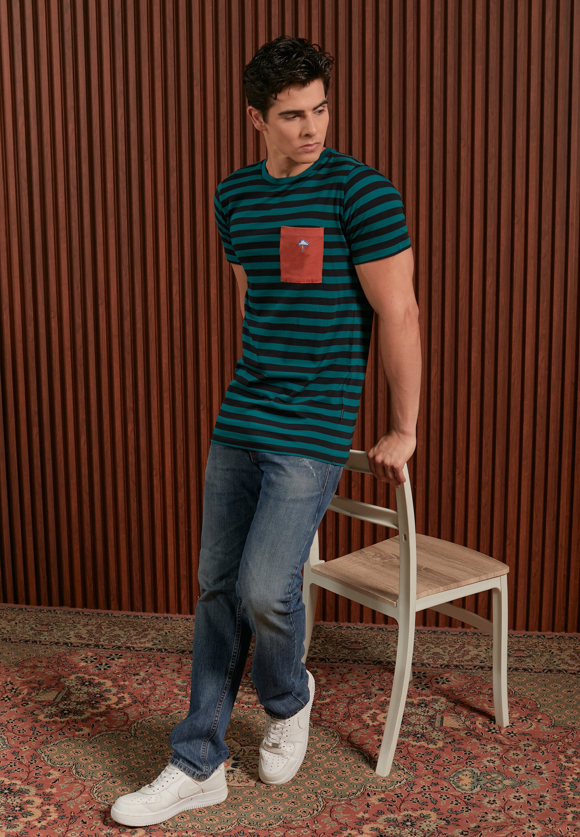 Nalure Stripe Man Tees