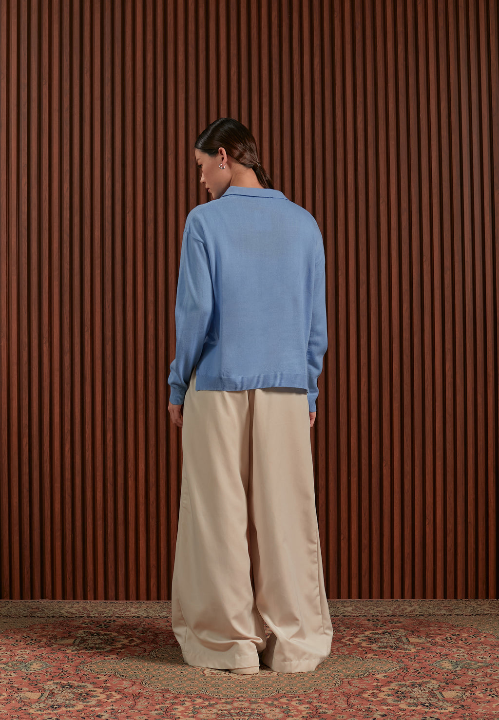 Nalure Phila Polo Wangki Knitt Ladies