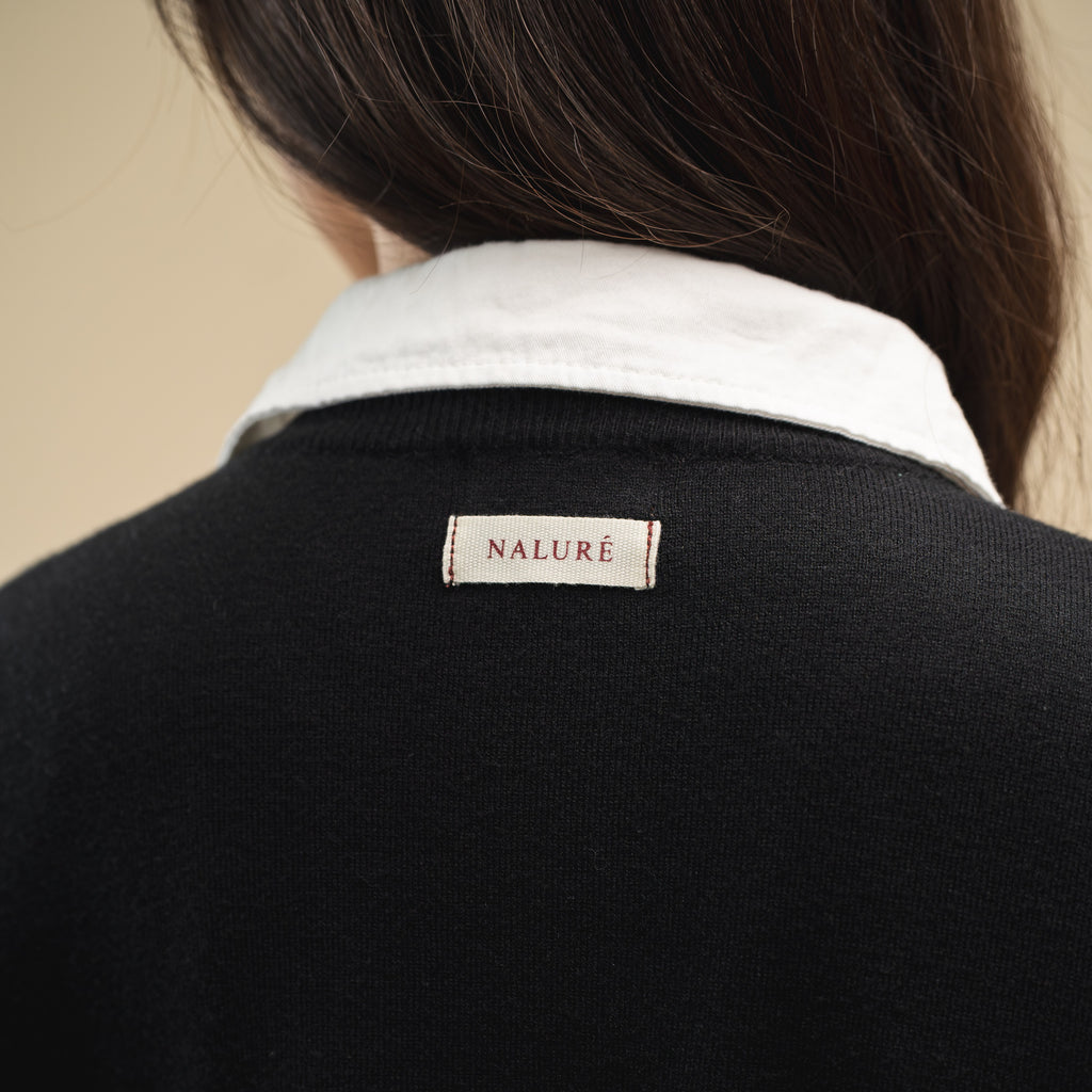 Nalure Marlyns Cardigan | Cardigan Hearts Button | Cardigan Long Sleeve Crewneck