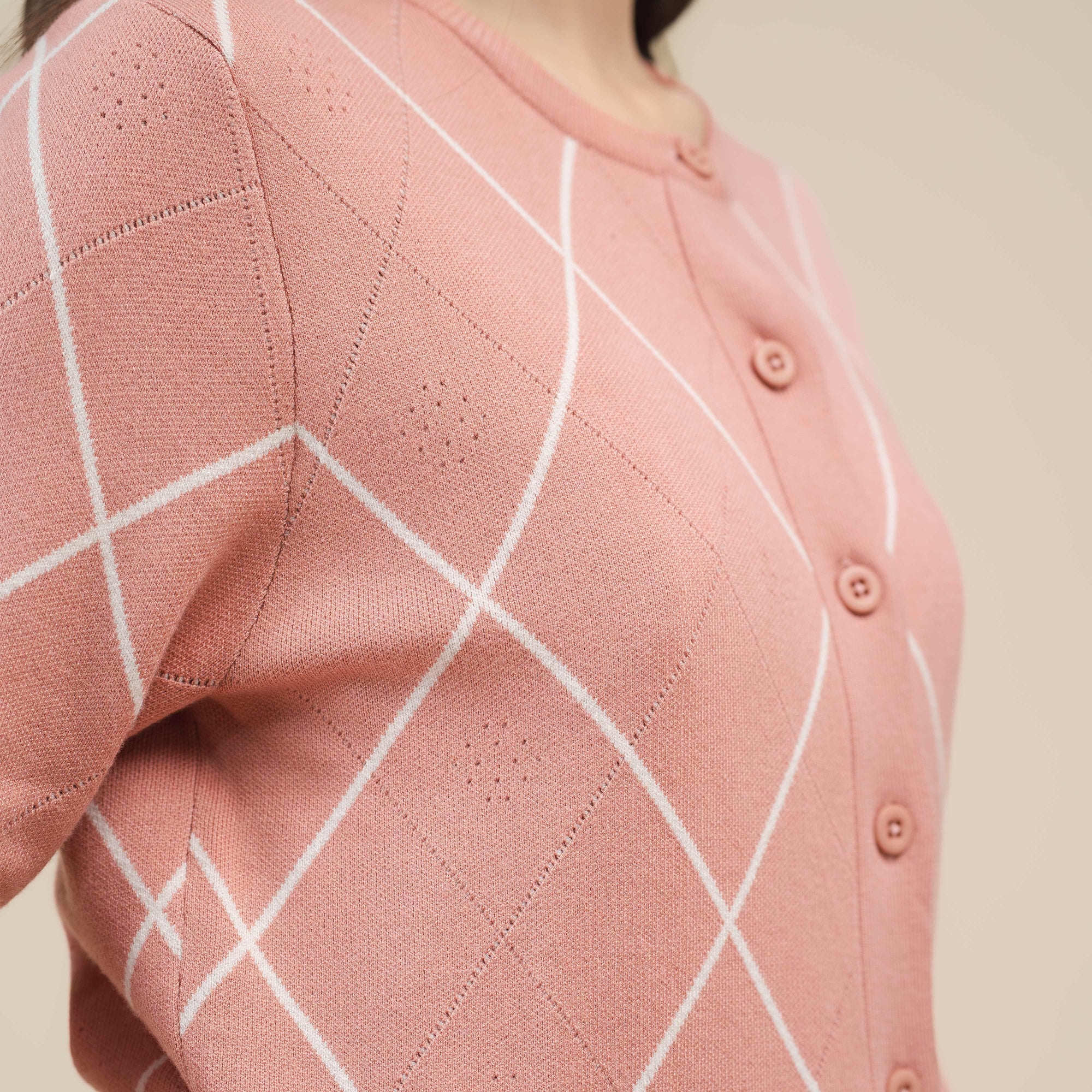 Nalure Silvia Cardigan | Cardigan Rajut | Cardigan Long Sleeve Crewneck