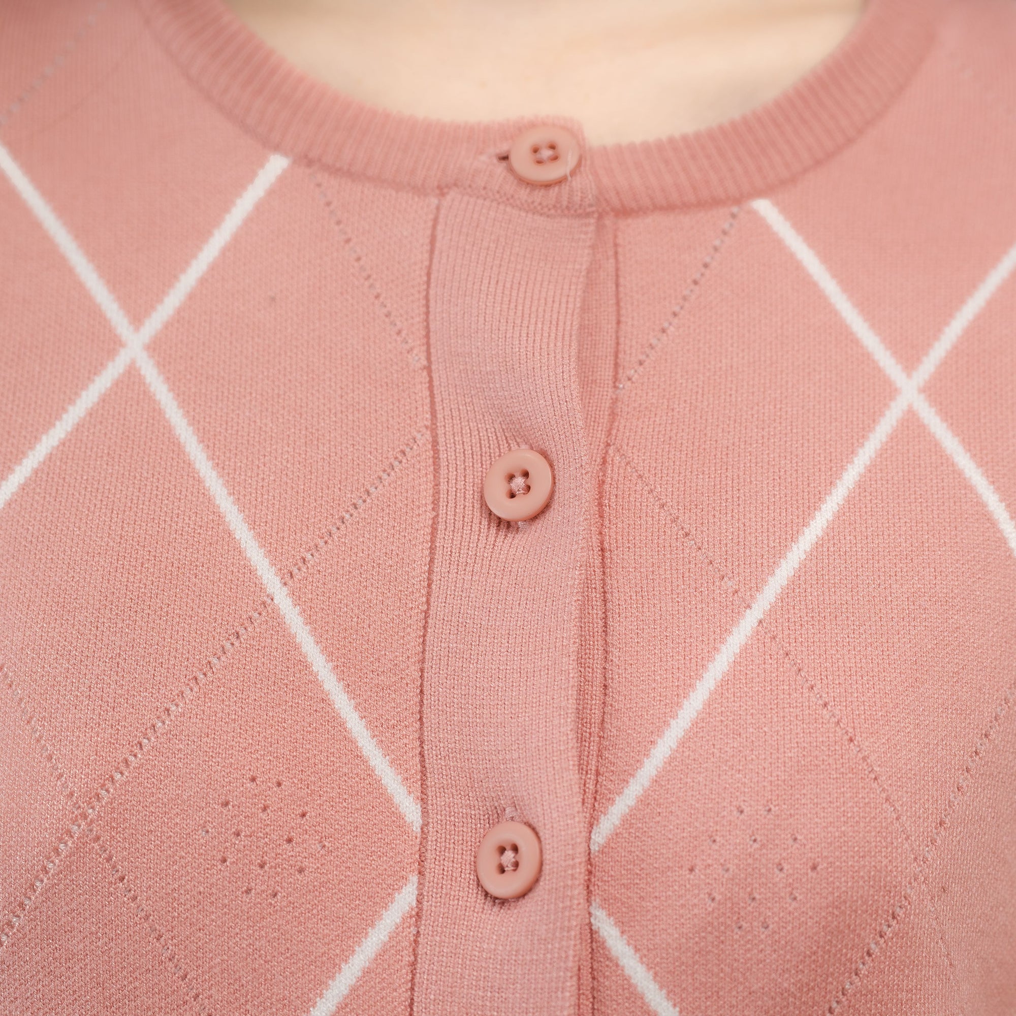 Nalure Silvia Cardigan | Cardigan Rajut | Cardigan Long Sleeve Crewneck