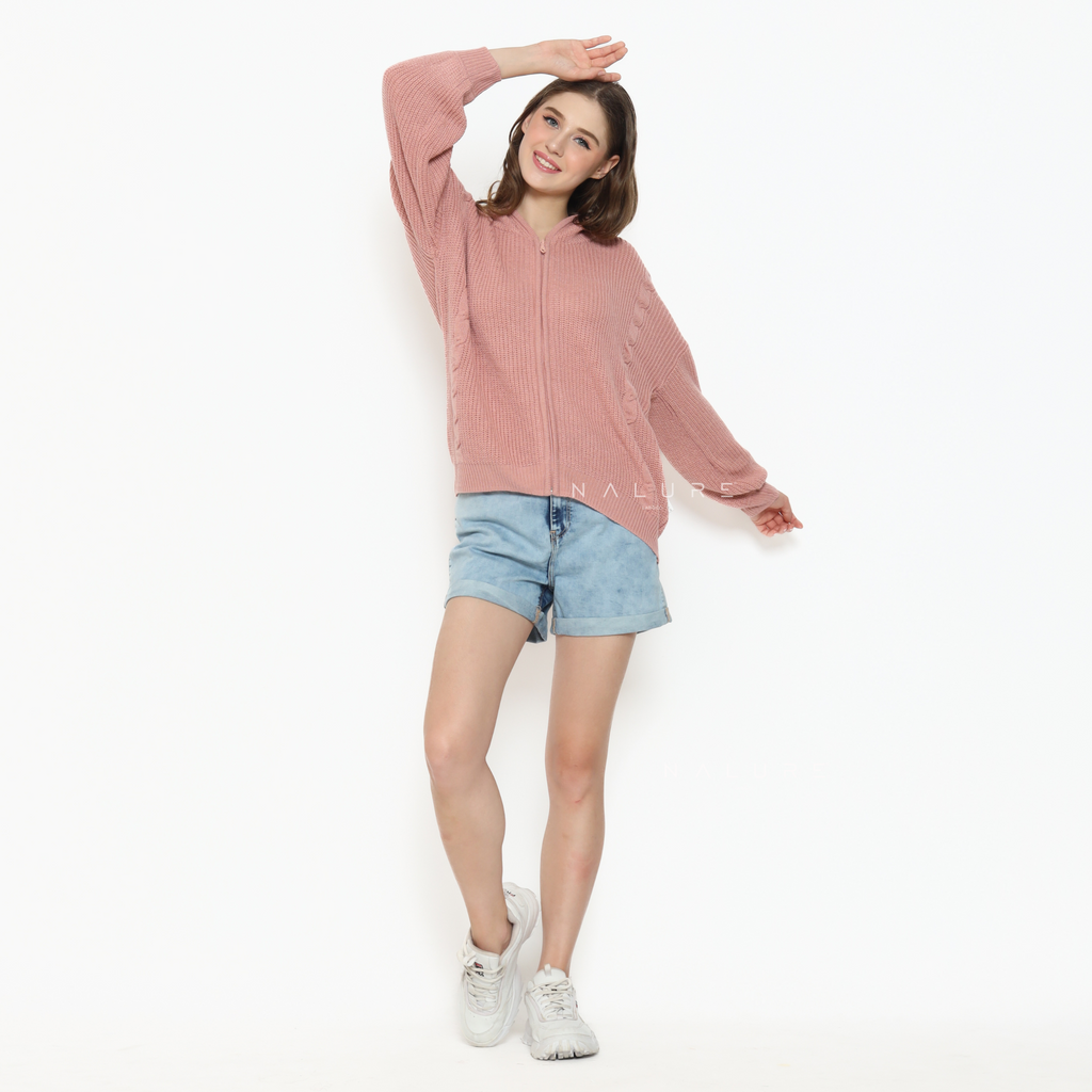 Nalure Griselle Hoodie Knitt Ladies
