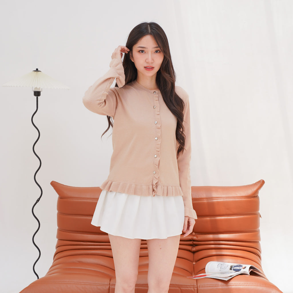 Nalure Chalote Cardigan | Cardigan Basic | Knitwear Wanita Korean Style