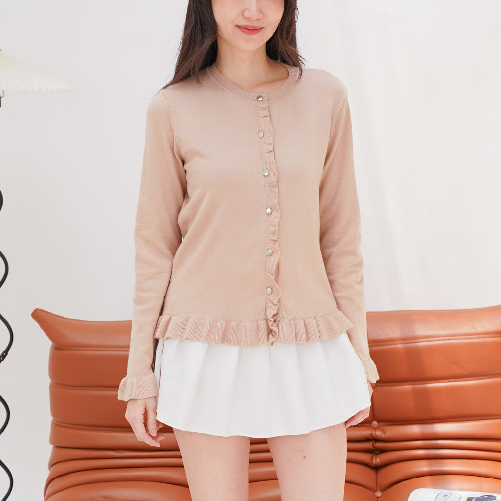 Nalure Chalote Cardigan | Cardigan Basic | Knitwear Wanita Korean Style