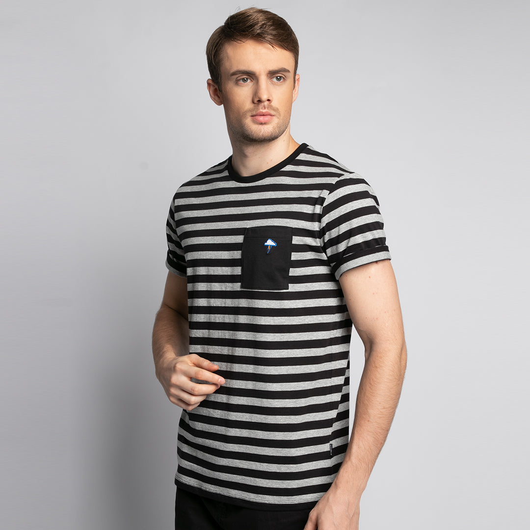 Nalure Stripe Man Tees