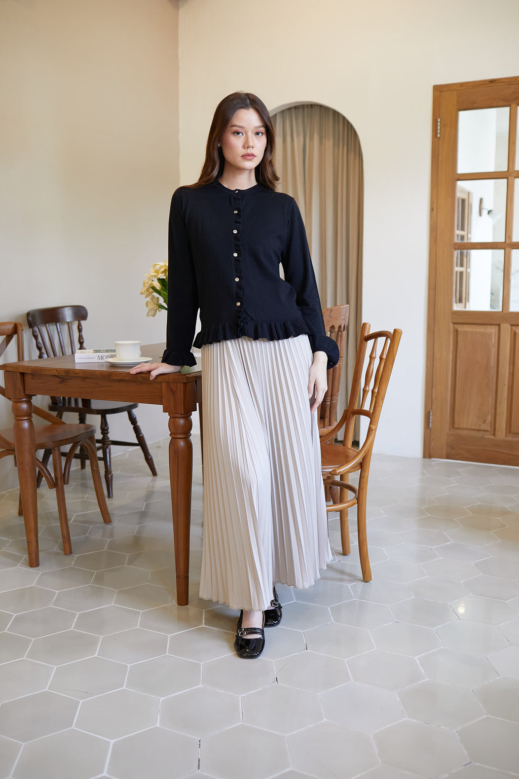 Nalure Chalote Cardigan | Cardigan Basic | Knitwear Wanita Korean Style