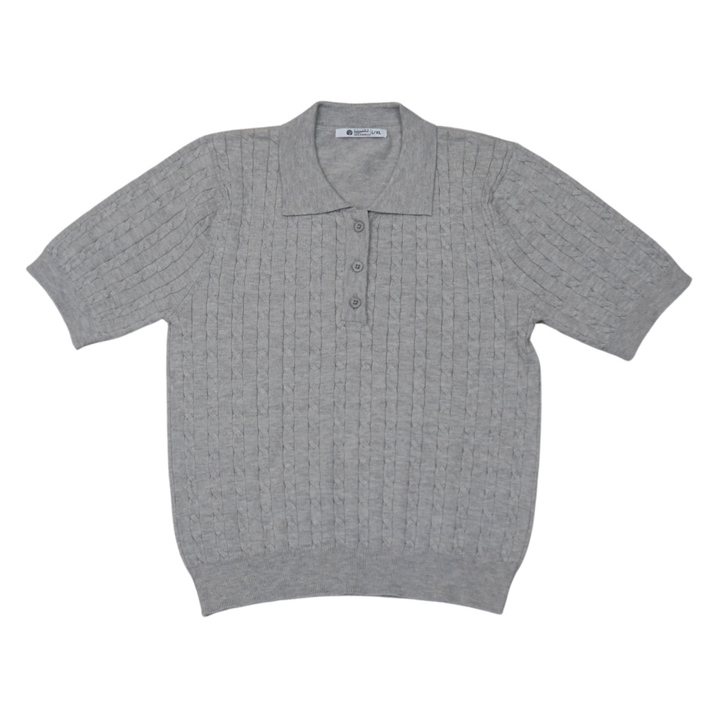 Nalure Women’s Cable Knit Polo