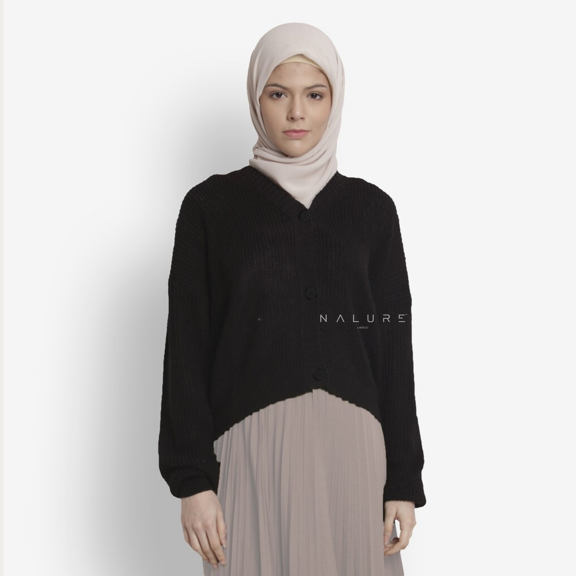 Nalure Cardigan Front Button