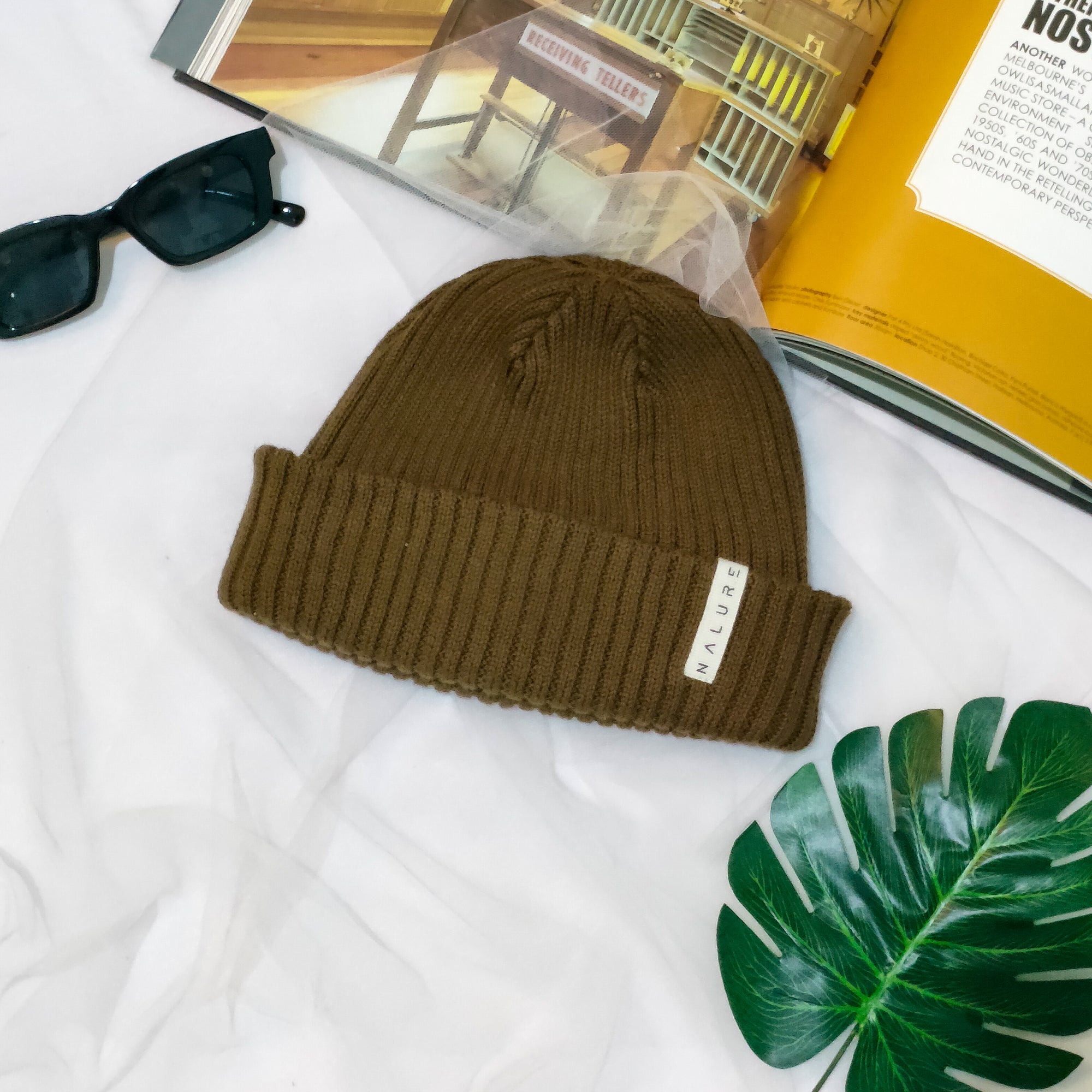 Nalure Beanie Hat Knitt