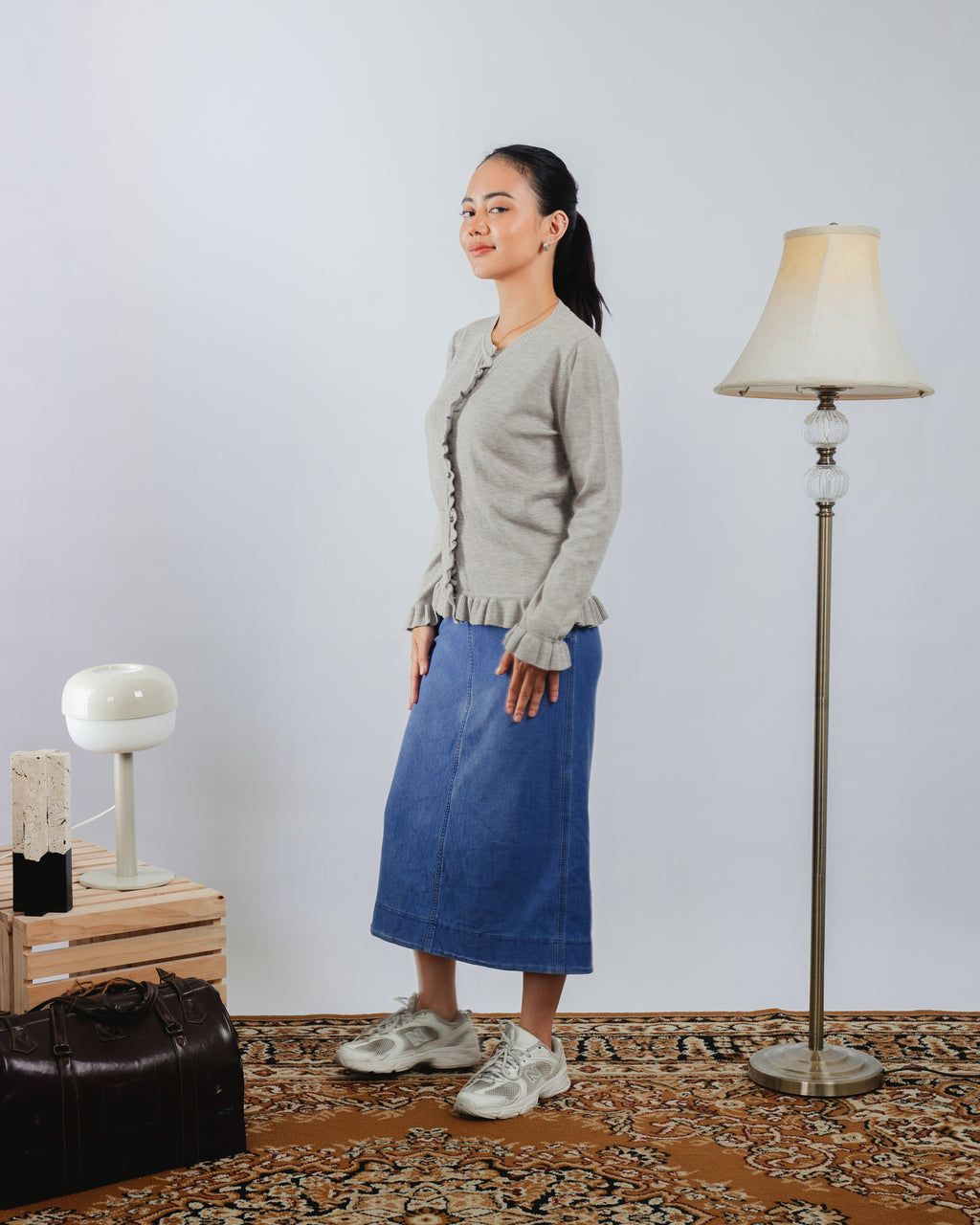 Nalure Chalote Cardigan | Cardigan Basic | Knitwear Wanita Korean Style