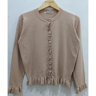 Nalure Chalote Frill Cardigan