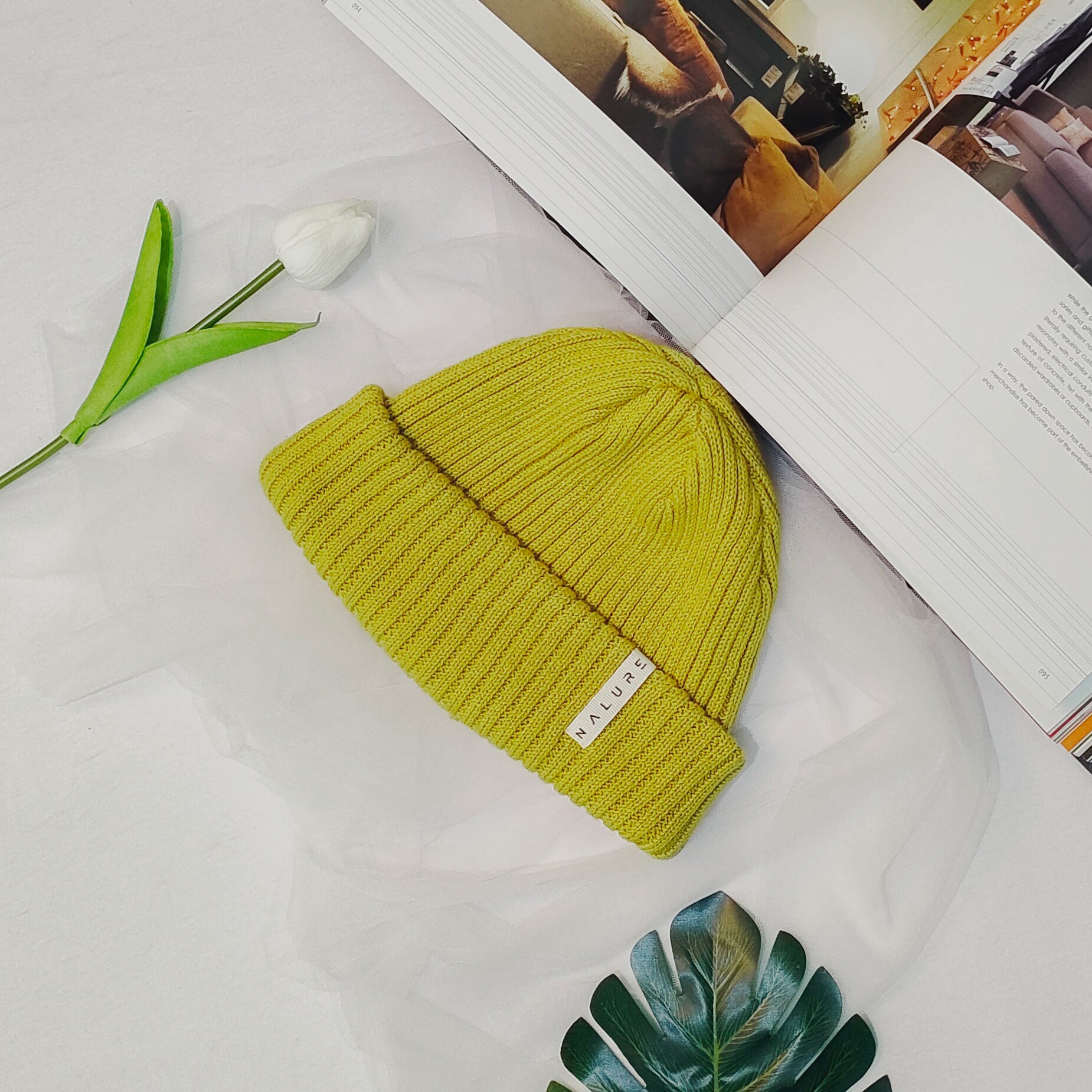 Nalure Beanie Hat Knitt