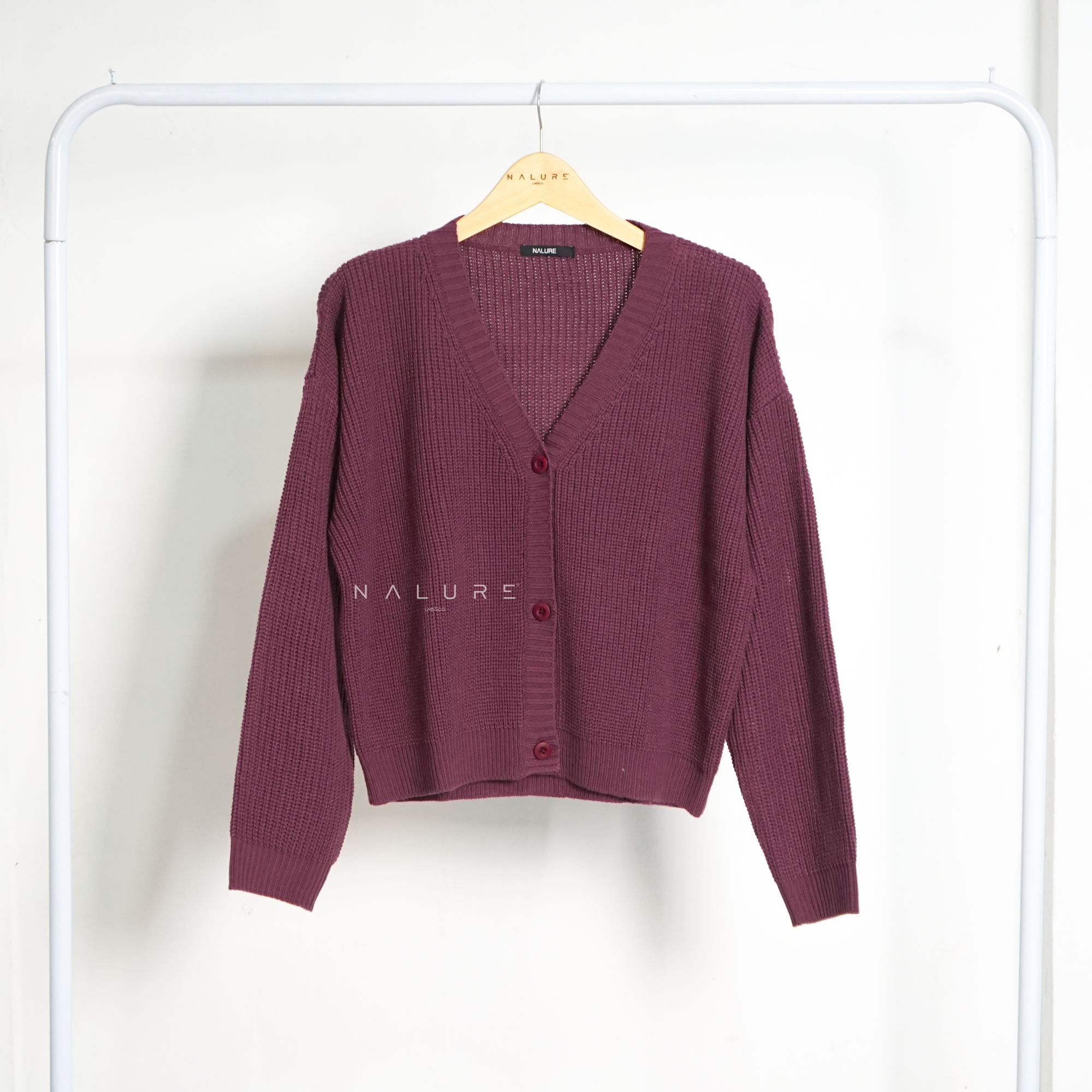 Nalure Cardigan Front Button