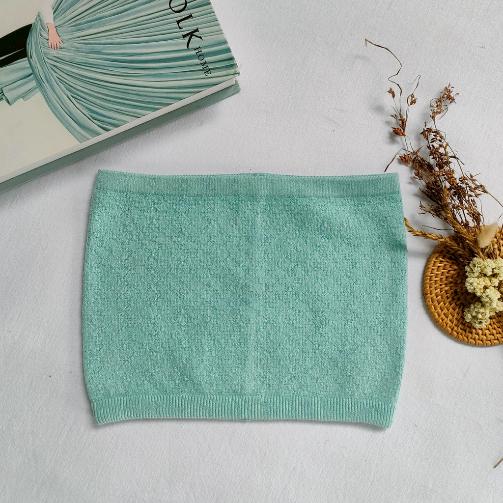 Nalure Naila - Crop Top Kemben Rajut | Tank Top Variasi Tosca | Tank top wanita