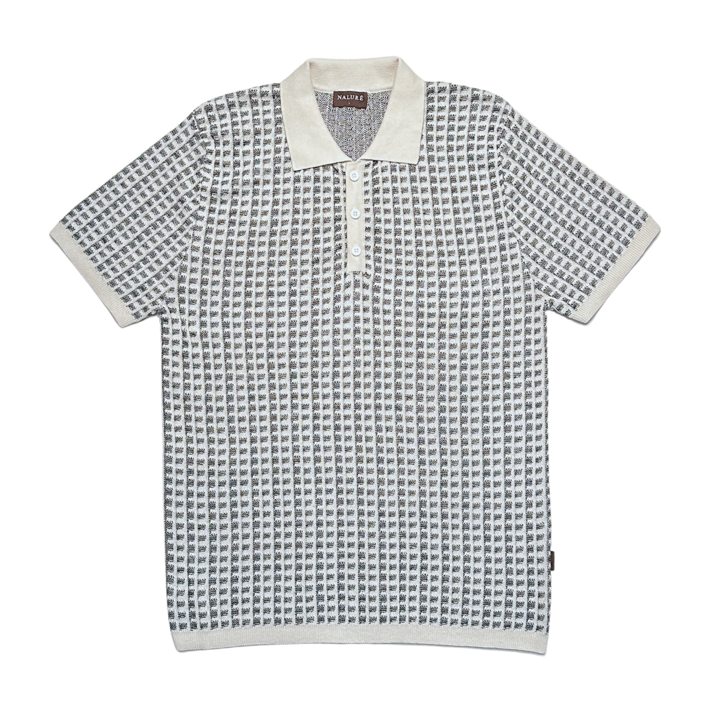 Nalure Kenneth Polo Shirt Pria | Knit Katun | Lengan Pendek Kerah