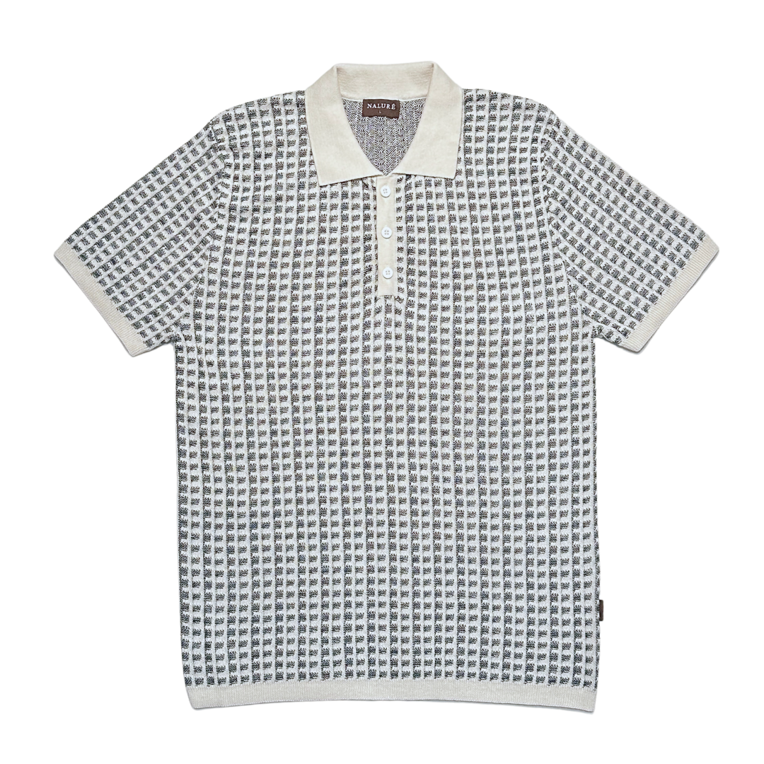 Nalure Kenneth Polo Shirt Pria | Knit Katun | Lengan Pendek Kerah