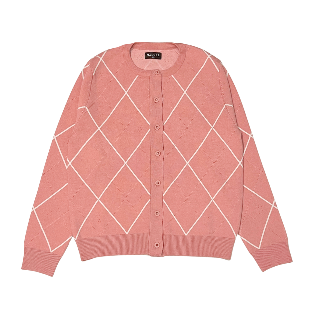 Nalure Silvia Cardigan | Cardigan Rajut | Cardigan Long Sleeve Crewneck