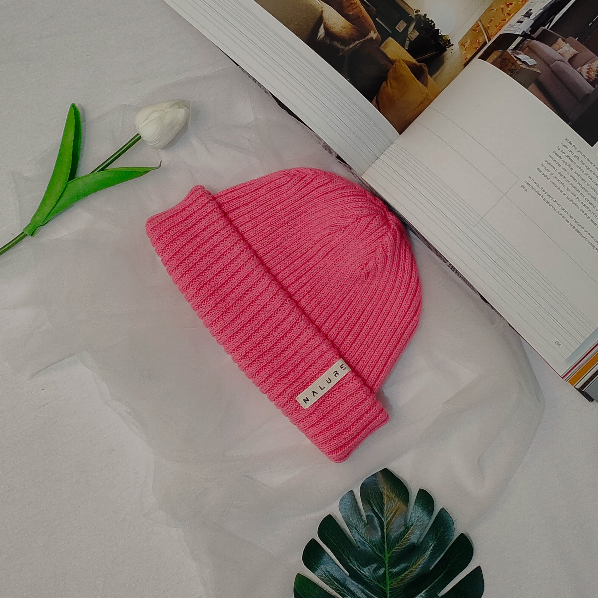 Nalure Beanie Hat Knitt