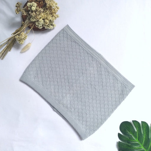 Nalure Naila - Crop Top Kemben Rajut | Tank Top Variasi Grey | Tank top wanita