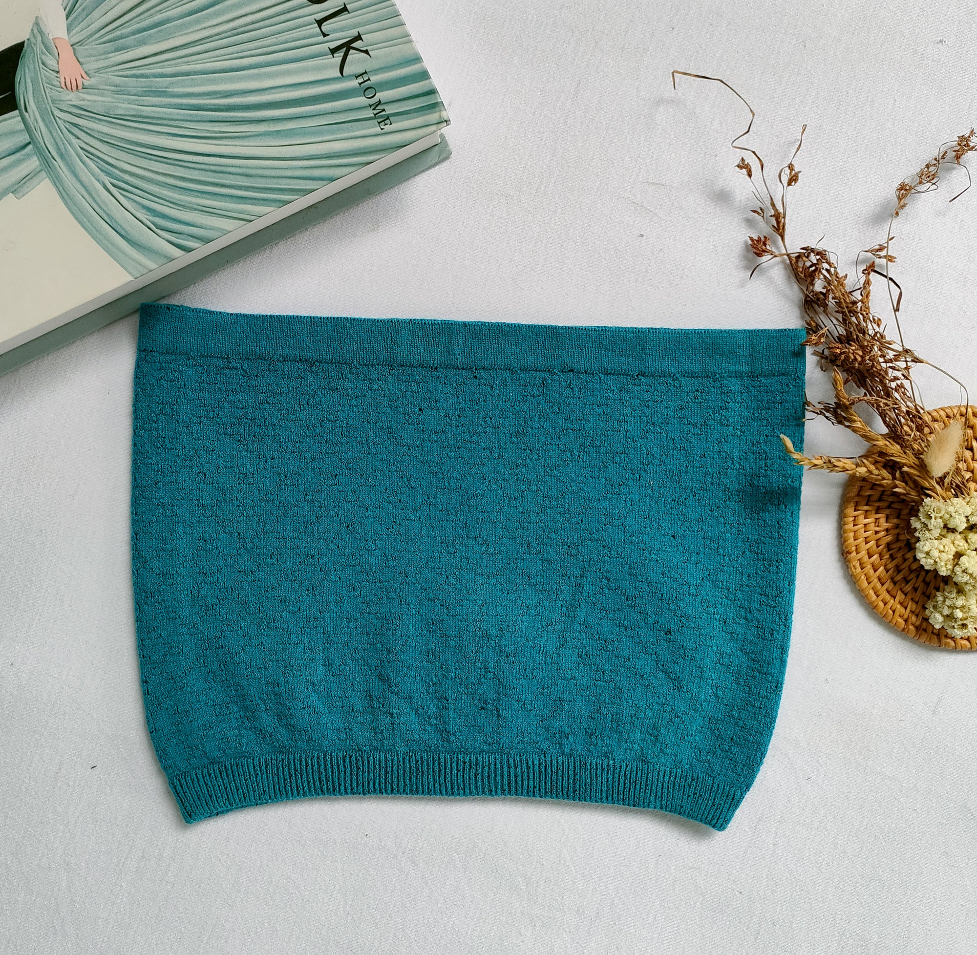 Nalure Naila - Crop Top Kemben Rajut | Tank Top Variasi Tosca | Tank top wanita