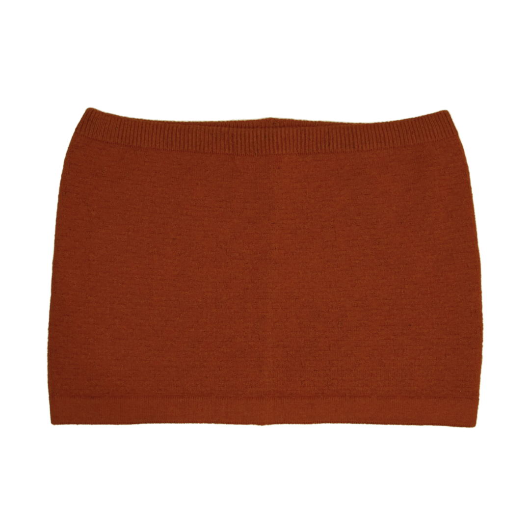 Nalure Naila - Crop Top Kemben Rajut | Tank Top Variasi Orange | Tank top wanita