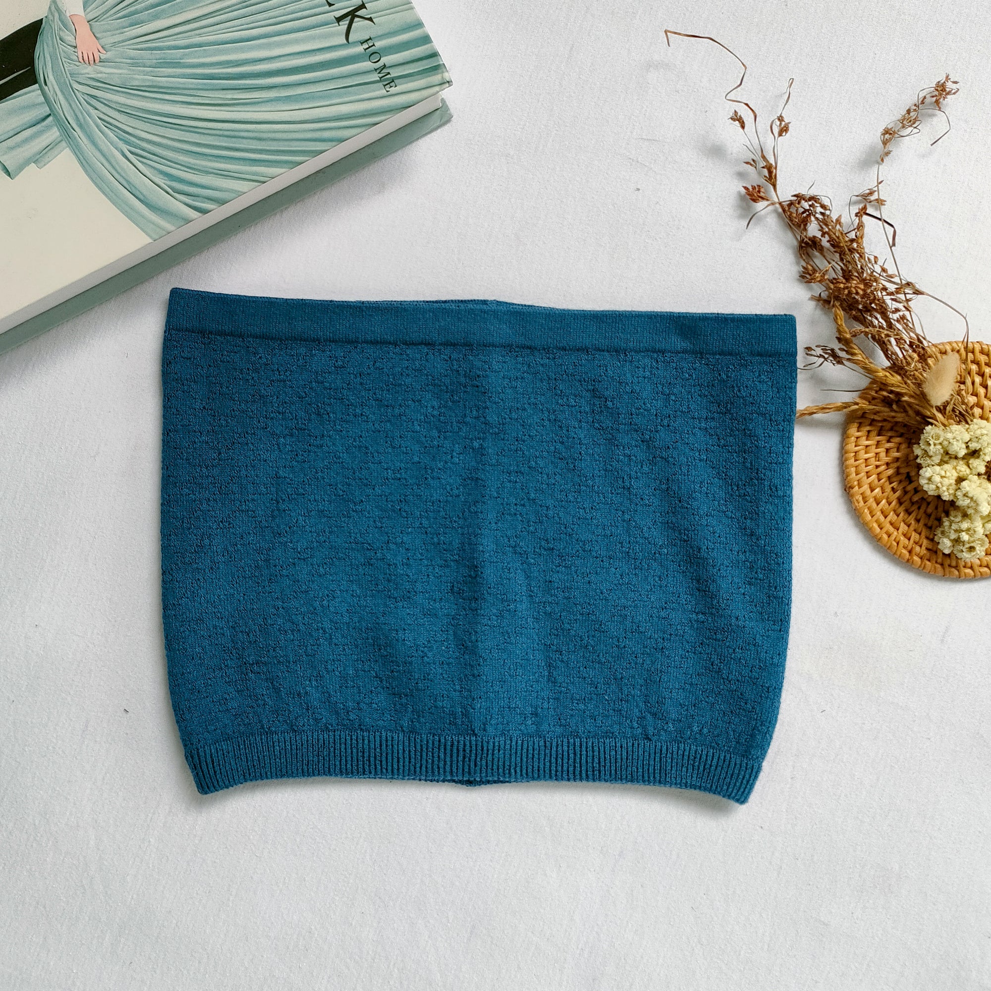 Nalure Naila - Crop Top Kemben Rajut | Tank Top Variasi Tosca | Tank top wanita