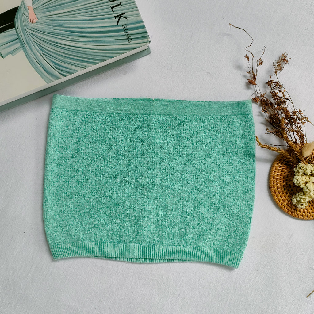 Nalure Naila - Crop Top Kemben Rajut | Tank Top Variasi Tosca | Tank top wanita